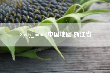 杭州中国地图 浙江省