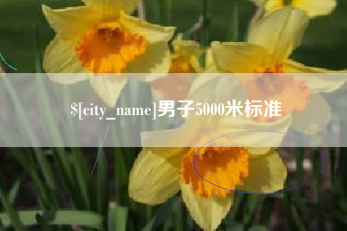 杭州男子5000米标准