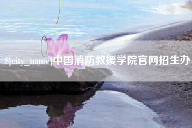杭州中国消防救援学院官网招生办