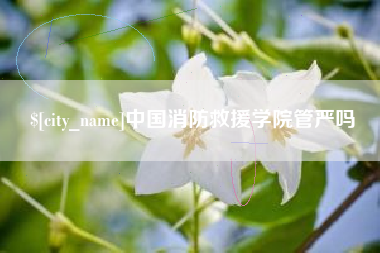 杭州中国消防救援学院管严吗
