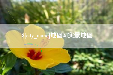 杭州地图3d实景地图