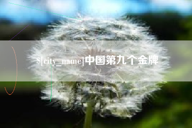 杭州中国第九个金牌