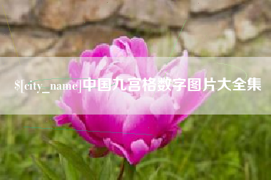杭州中国九宫格数字图片大全集