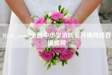 杭州全国中小学消防公开课网络直播视频