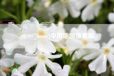 杭州中国地图像素版