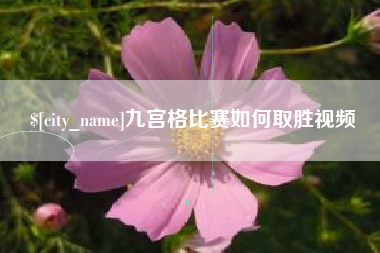 杭州九宫格比赛如何取胜视频
