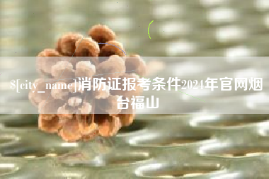 杭州消防证报考条件2024年官网烟台福山